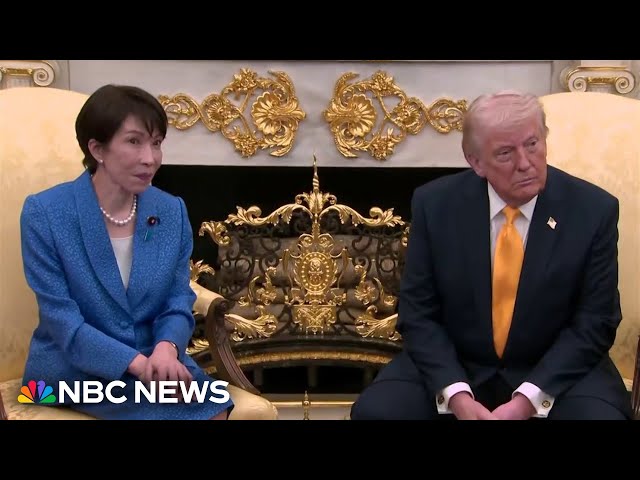 Trump makes a Pearl Harbor joke while meeting with the Japanese prime minister