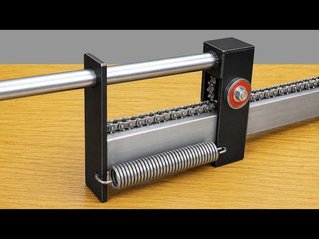 Amazed idea from a Welder! Attach the chain and spring to make A Million-Dollar Tool at home!