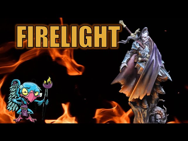 How to Paint Fire Light OSL - HC 366