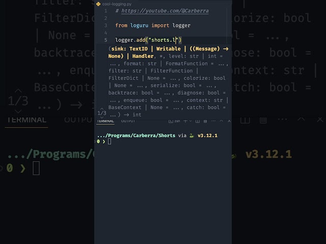 You NEED to know THIS logging trick #python #coding #howto