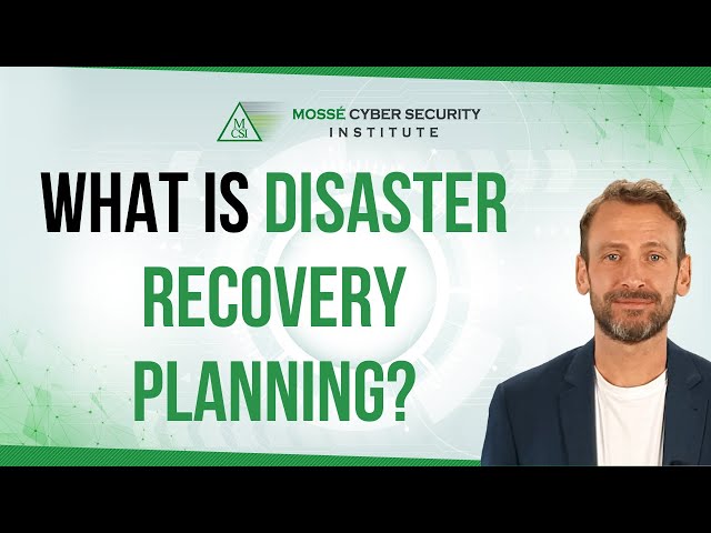 What is Disaster Recovery Planning?