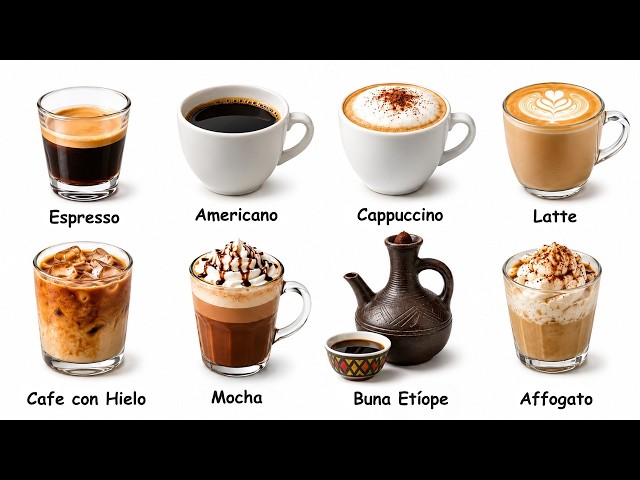 Todos Los Tipos de Cafés Explicados