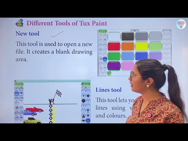 Chapter 5 Painting With Tux Paint | Computer Class 2 | Smart Lecture | Kohinoor Study Well