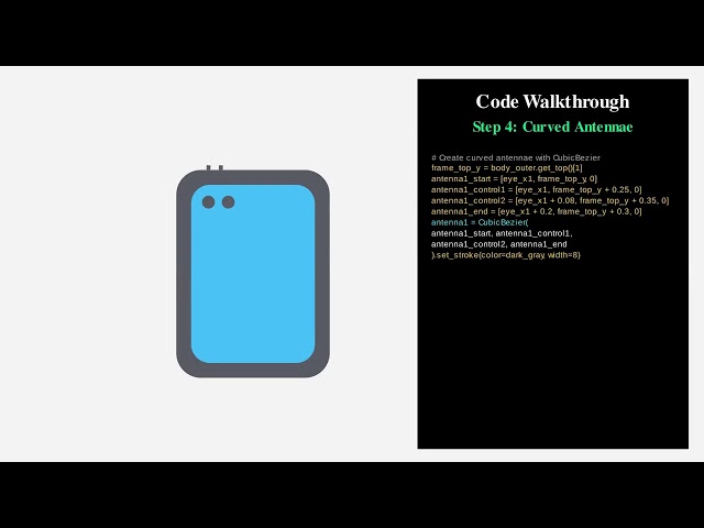 🎬 Animating the Omniacs Logo — Step by Step with Manim