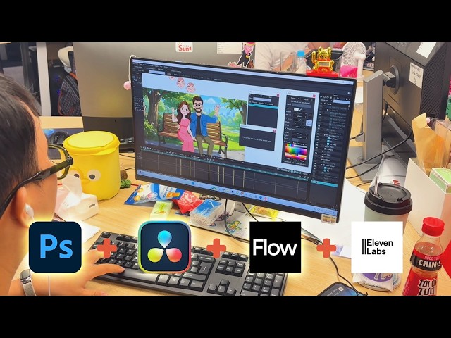 Behind the scenes: How I create Education videos | The complete production process
