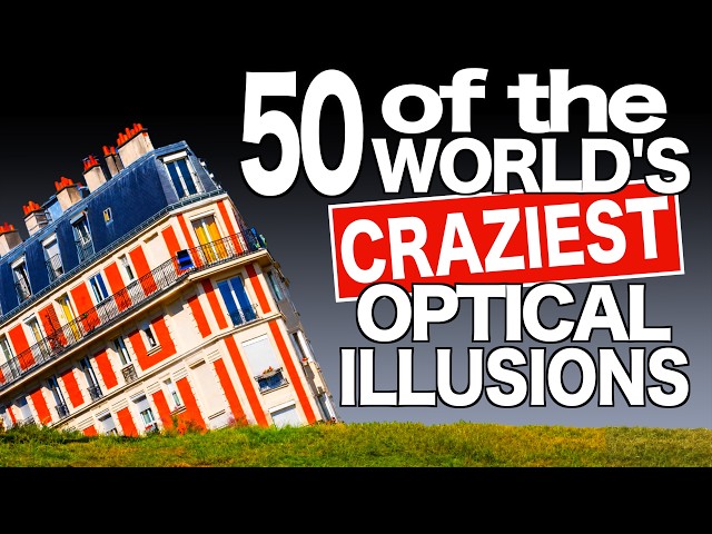 50 of the World's CRAZIEST Optical Illusions