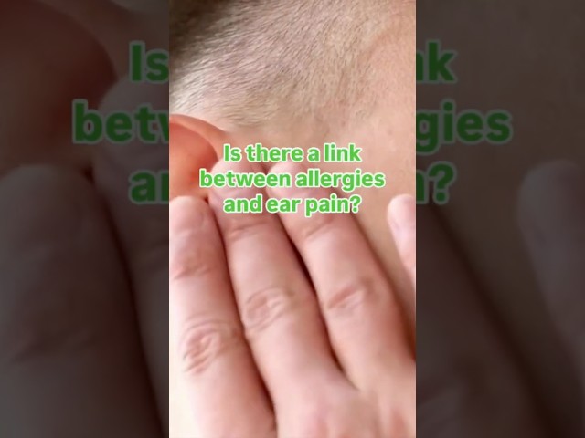 👂How allergies affect your ears.