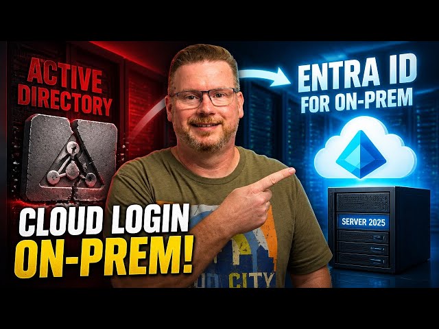 Ditch Active Directory? Entra ID for On-Prem Servers!