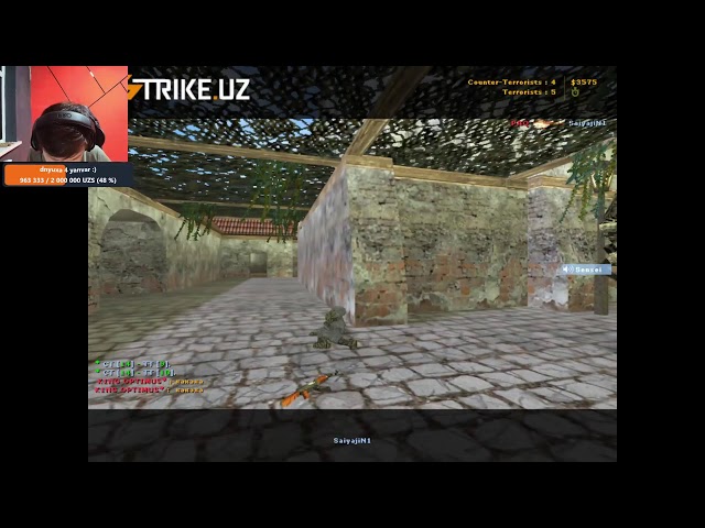 LIVE STREAM CS 1.6 SAIYAJIN DUO CHINGA #N1AWP