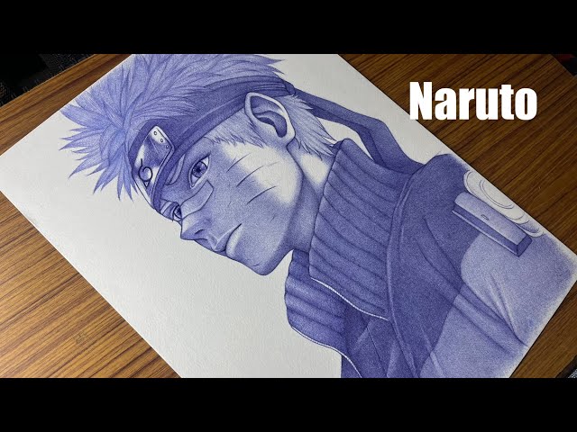 How to Draw Naruto | Naruto Pen art | SK Arts