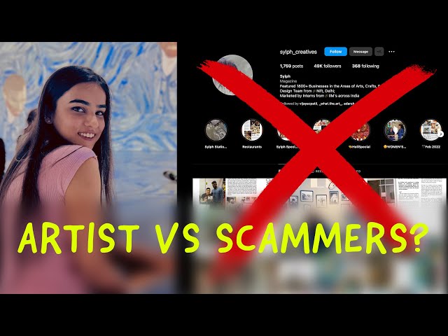 I was about to be scammed by Indian Sylph Creatives Magazine