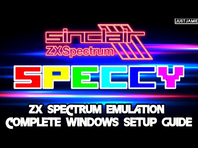 Speccy - ZX Spectrum Emulator  Setup Guide - Beginner Friendly #speccy #zxspectrum #emulator