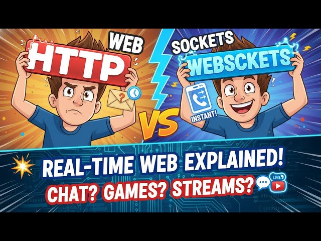 WebSockets vs HTTP: Why Chat Feels Instant but Webpages Don’t