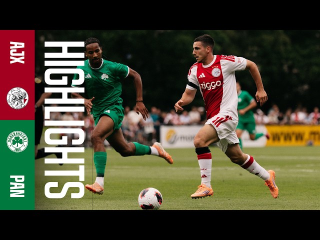 First game of the pre-season 🤝| Highlights Ajax - Panathinaikos | Friendly