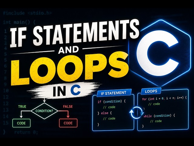 Loops and If Statements In C | C Tutorials