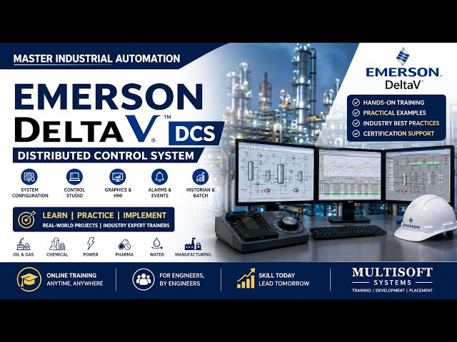 Emerson DeltaV DCS Tutorial for Beginners & Professionals | Online Training