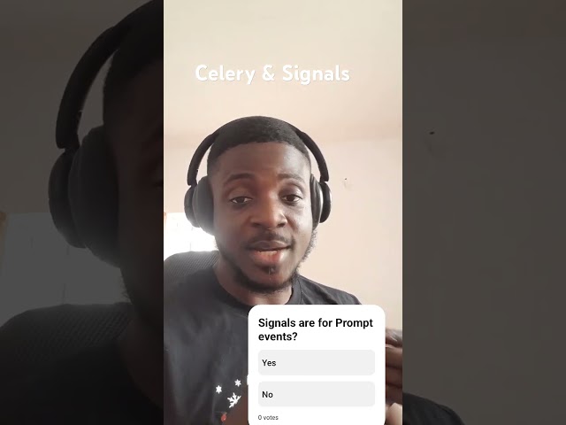 Difference between celery & signals