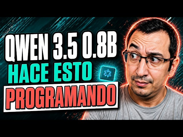 Qwen 3.5 0.8B 🚀 ¿Sirve para PROGRAMAR? Prueba de Rendimiento y Código