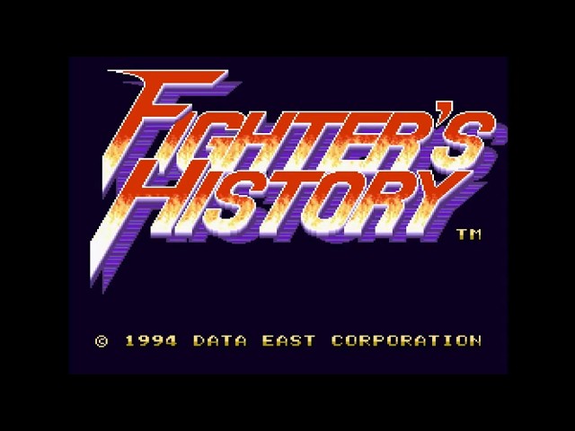 Fighter's History Longplay (Super Nintendo)