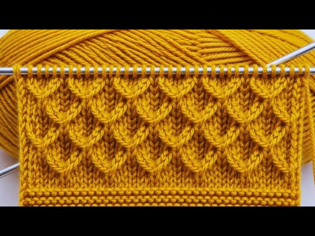 🧶 New Beautiful Knitting Pattern | Easy Sweater Stitch Design for Beginners | Knitting Tutorial