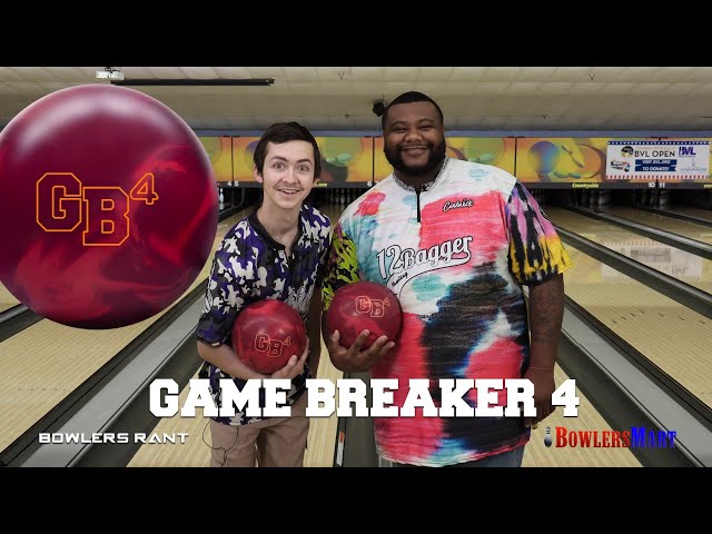 Ebonite | Game Breaker 4 | Ball Review | 2 Testers | Symmetrical Fire