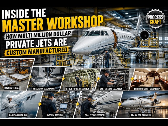 Inside the Master Workshop How Multi Million Dollar Private Jets Are Custom Manufactured