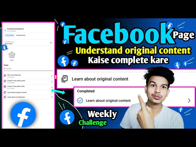 Facebook Understand original content | Facebook Learn about original content 2026