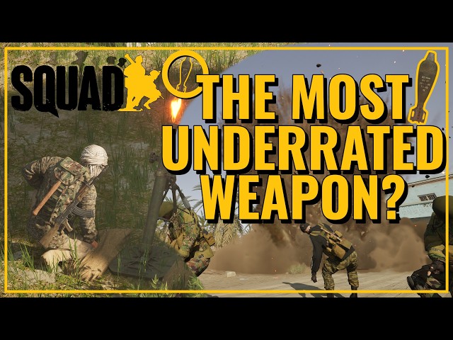 This Is Why Mortars Are Underrated | 64 Kills Drone Guided | Squad Gameplay