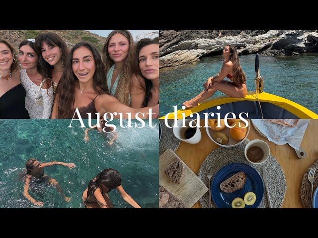 August 01: A farewell weekend with friends in Cadaqués✨