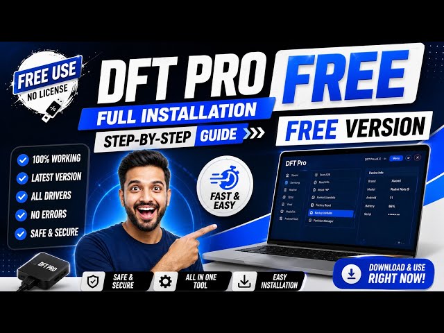 DFT Pro Free Version How to Use | Legal Method