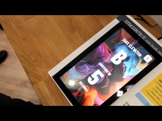 New STM32 technology running big displays with internal RAM only (not just the STM32N6!)