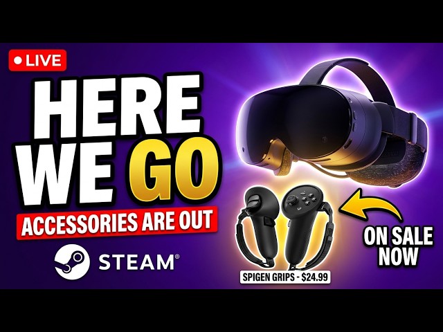 BIG Steam Frame Surprise TOMORROW!? Accessories on Amazon, Launch Tomorrow?