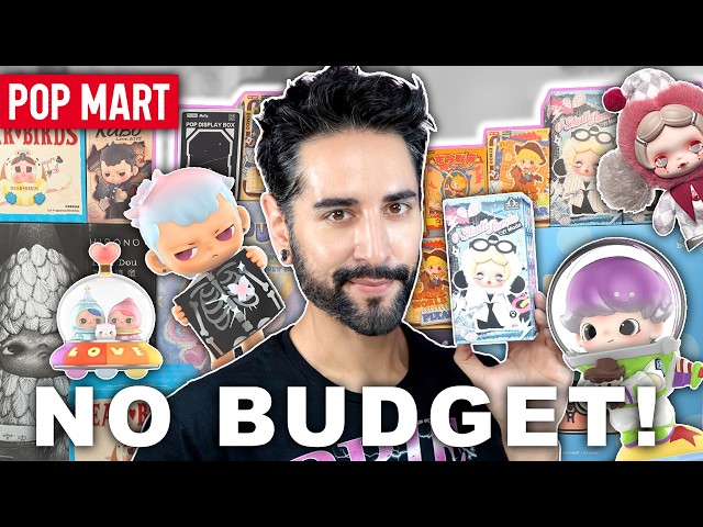 NO BUDGET POP MART HAUL! Blind Boxes & Figures. SKULLPANDA, Pucky, Hirono, DIMOO, Cry Baby 💜