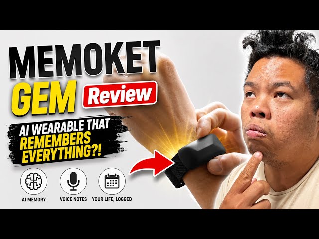 Memoket Gem Review: The AI Wearable That Remembers Everything?