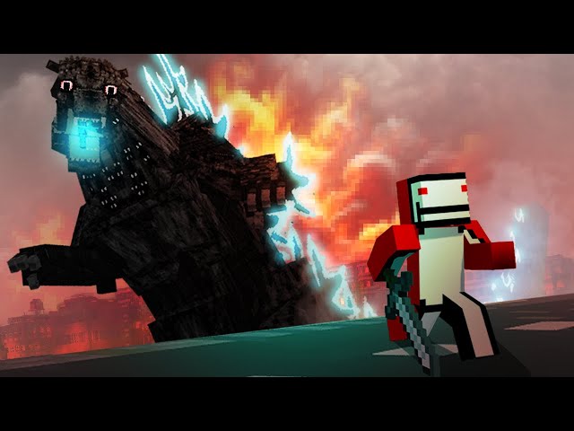 Surviving the Most TERRIFYING Godzilla Mod in Minecraft..