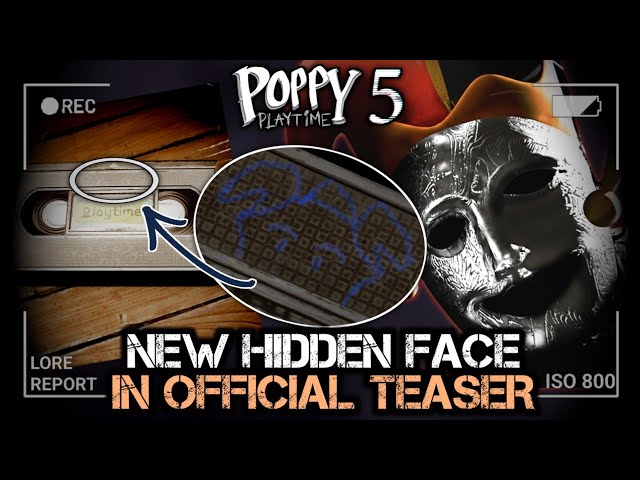 Poppy Playtime Chapter 5 - PROTOTYPE Face Revealed in this Official TEASER PICTURE | Analysis