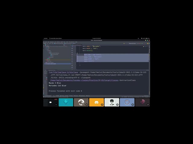Java Abstraction