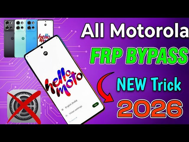 How To Bypass Google Lock on Motorola (Android 14–16)Safe No PC Method | 2026 Guide