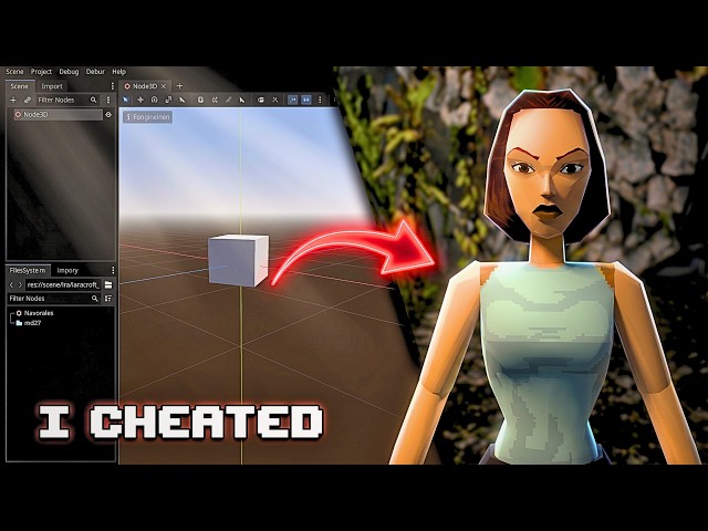 I Tried to Recreate the Original Tomb Raider in Godot 🦖