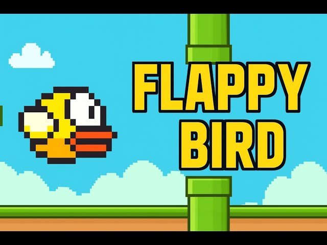 Flappy Bird in Python (Pygame) - No Talking | Full Build