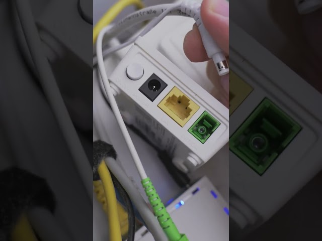 Fiber Internet Setup Gpon Fiber Converter, Mikrotik hex Router part 6 - Full Video Linked