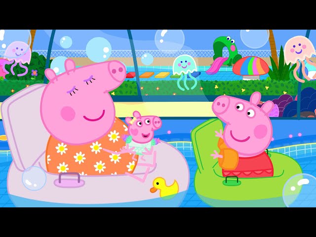 Peppa Pig Tales 2025 🛝 Evie's Lazy River Ride 💦 Waterpark FUN! BRAND NEW Peppa Pig Episodes