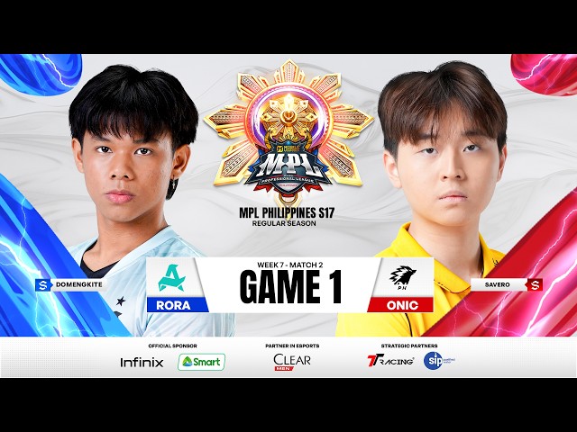 MPL PH S17 - W7D3 - RORA VS ONIC GAME 1