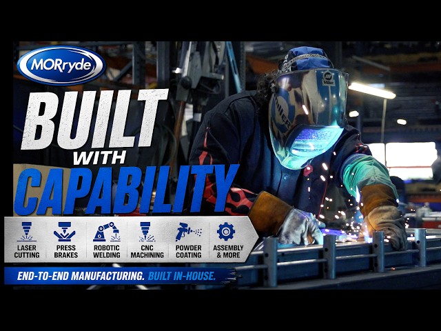 Inside MORryde Manufacturing: Laser Cutting, Robotic Welding & Full-Service Metal Fabrication