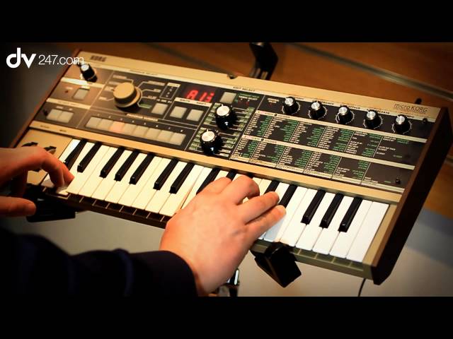 Demostración del décimo aniversario del Korg Microkorg