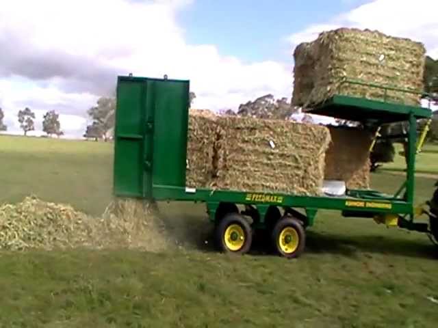 Ashmore Engineerng FEEDMAX Hay Feed-out Trailer 2013