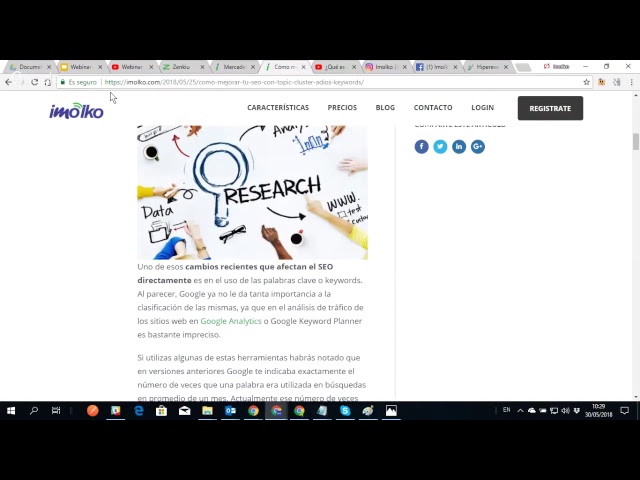 Webinar Zenkiu por Imolko - Como aumentar tu lista de correos y vender mas - (30 Mayo 2018)