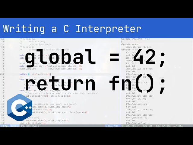 Global Variables, return, Function Calls  - Writing a C interpreter - Part 5