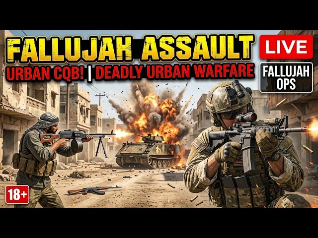 SURVIVING FALLUJAH: Intense Urban CQB | Arma Reforger Milsim