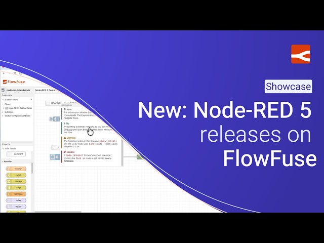 New: Node-RED 5 releases on FlowFuse #nodered #flowfuse #industrialautomation